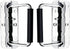 4Pcs Stainless Steel Folding Spring Handle for Toolbox, Suitcases, Equipment Cabinet Pull Drawer Knobs, Free Screws