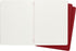 Moleskine Cahier Journal, Soft Cover, XL (7.5" x 9.5") Plain/Blank, Cranberry Red, 120 Pages (Set of 3)