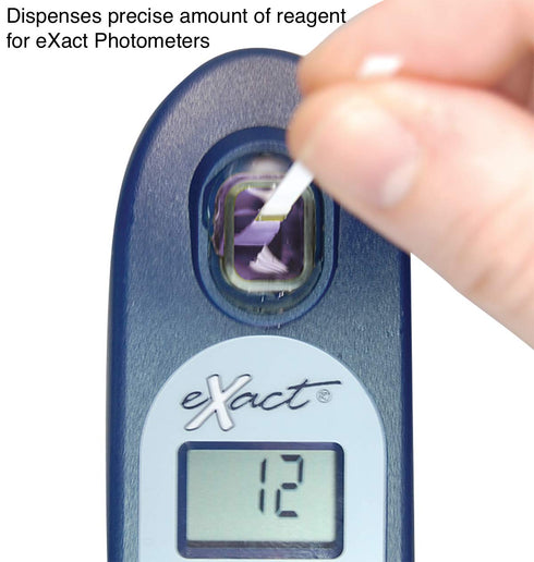 Industrial Test Systems eXact 486614 Chromium Hexavalent Strips, 0.02-4.89 ppm Detection Range (Bottle of 50)
