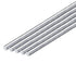 uxcell 12Pcs 1/4"(6mm) Dia 12"(305mm) Long 6061 Aluminum Round Rod Solid Lathe Bar Stock for Industry DIY Crafts