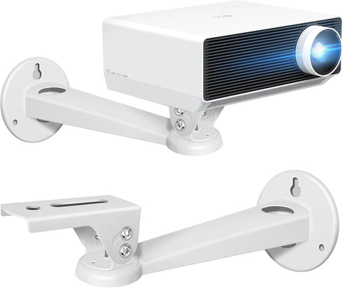 2-Be-Best Mini Projector Wall Mount Adjustable Rotation 360 Projecter Wall Mount Holder for