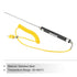 MECCANIXITY K Type Surface Thermocouple Temperature Probe Sensor, Stainless Steel -58 to 1112°F