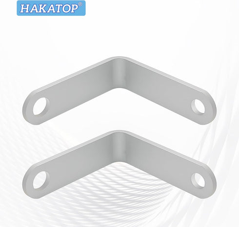 HAKATOP GH4 Gun Hanger Rafter Hook 1/4", 3/8" NPT for Nail Guns - L Shape Aluminum Double Hole