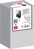 51488 1-Light 6ft Globe Electric x Novogratz Plug-in or Hardwire Wall Sconce, Matte Black, Fabric Covered Cord, Rocker