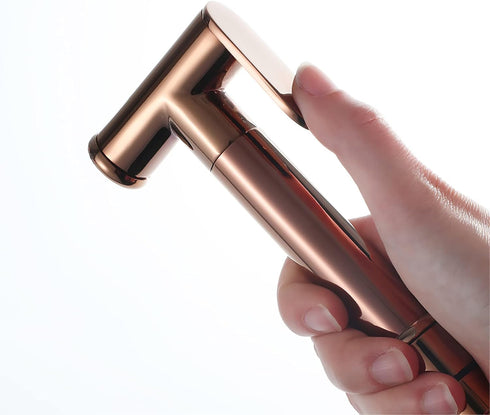 VNFOCRQJH Handheld Bidet Sprayer for Toilet, Baby Cloth Diaper Sprayer Brass Round Toilet Sprayer High Pressure