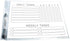 Dry Erase Whiteboard Task Planner by Glassboard Studio, Removable Adhesive Decal with Fine-Tip Magnetic Marker Included