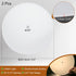 2 9.5" 3/8" 1.7mm 10-12" PATIKIL Lampshade Diffuser, Pcs Diameter with Center Hole Round Diffuser Thick for Drum