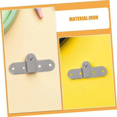 6pcs Set Artibetter Folding Table Hinges and Folding Shelf Support Brackets Hidden Furniture Hardware Accessories