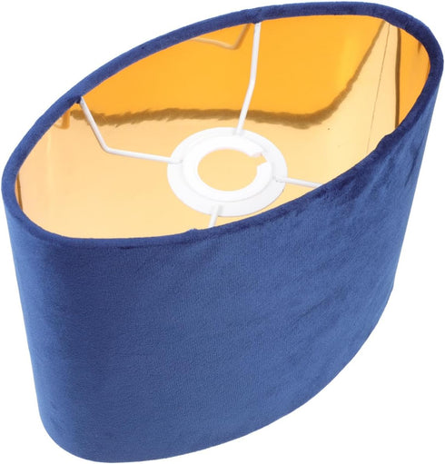 Hemobllo Practical Oval Lampshade 9.05X7.08X4.72 Inch Fabric Lamp Cover Simple Installation for