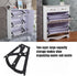 2 Shoe Cabinet Hinge, Layers Shoe Cabinet Flip Frame Shoe Rack Hinges Flip Drawer Hinge Hardware Parts for Shoe