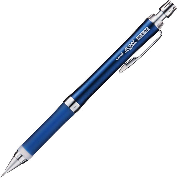 Uni Alpha-Gel Slim Mechanical Pencil, 0.5mm with Firm Grip, Navy (M5809GG1P.9)