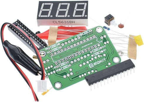 HiLetgo VOT-8 DIY Kit for Student Electronic Exercise, Voltage Meter Electronic Production Suite