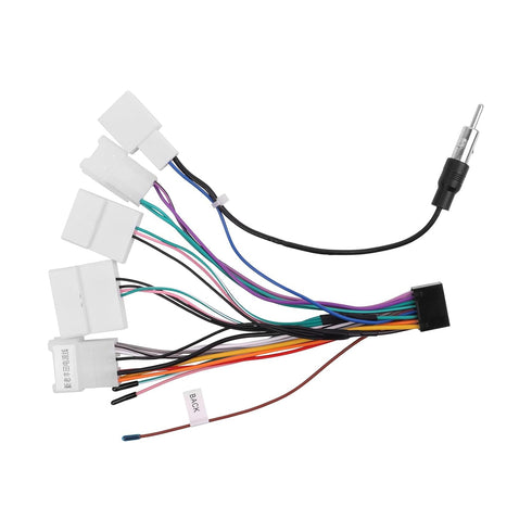 16PIN Car aftermarket Radio Wiring Harness for Toyota Camry RAV4 Corolla Tundra
