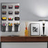 5pcs Set, Black Pegboard Cup and Hook Nail and Screw Organizer Cups with Hooks for Garage, Workshop, and Workbench
