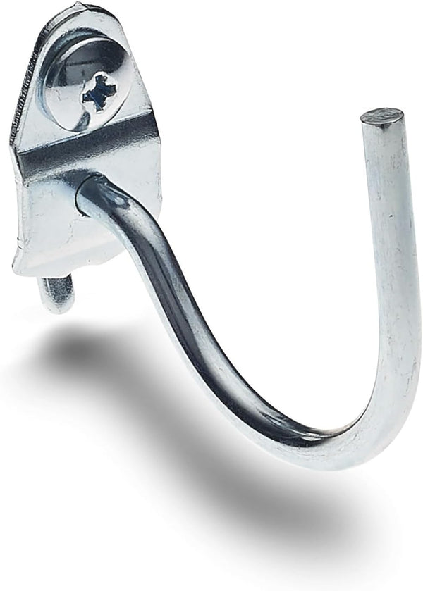 Triton Products 75200 DuraHook, 2-1/4" Curved Steel Pegboard Hook, 10 Count