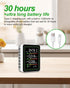 Fegerman 5 1 CO2 Indoor Air Quality Monitor, in Portable Smartair Quality Tester for | TVOC | HCHO | Temp | Hum