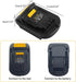 Battery Adapter Converter for Milwaukee to Dewalt Battery, Converts Milwaukee M18 18V to Dewalt 20V Lithium