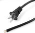 VSEER 3A/120V, (6FT) Lamp Power Cord with On/Off Switch UL Certified Lamp Wire with Molded Plug, Stripped Ends Ready
