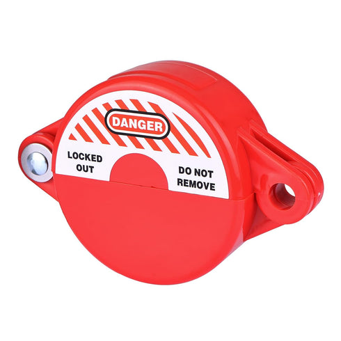 Gate Valve Lockout, 4 Pack Valve Lockout Device for 1" to 2-1/2" Diameter Valve Handle, Secure for Outdoor Use