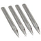 Lab Spoon Spatula Scoop, 15cm/5.9 inch Stainless Steel Spatula with Rounded and Pointed Ends, 4PCS