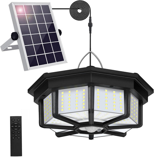 AEQ Solar Shed Light Indoor Outdoor 288LED 360Lighting Solar Lights Work in