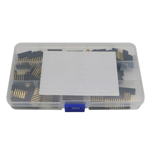 2.54mm Stackable Shield Header Zovfam - 110 Pcs 6/8/10 Pins and Double Row 3 Pins for Arduino