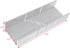 Excel Blades Metal Mitre Box Set with Handle, 6-Inch Aluminum and Steel Tool