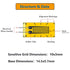 Strain Gauge, 120ohm Foil Sensor, 10AA Load Cell Pressure Resistance Strain Gauge, 2 Pieces