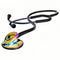 MaiWieel-Classic Stethoscope Rainbow Single Head Stethoscope for Nurses Doctor,EMT Student,Home Medical, Estetoscopio