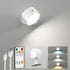 LED Wall Mounted Lights, Rechargeable Wall Sconces Lamp, 3 Color Temps &