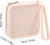 Healeved Silicone Sanitary Napkin Storage Bag Portable Travel Pouch Skin-Texture Menstrual Case Compact Period Pad