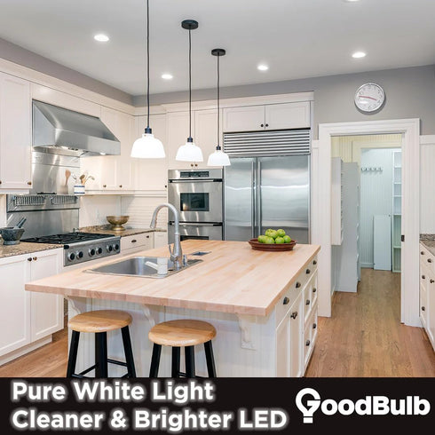 GoodBulb MR16 LED Light Bulb, 7-Watt (50W Equivalent), Dimmable, 5000K Daylight White, 500 Lumens, GU10 Base, 6 Pack