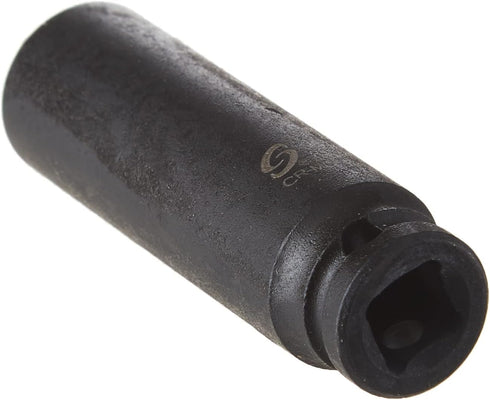 SUNEX TOOLS 810MDMG 1/4-Inch Drive 10-Mm Deep Magnetic Impact Socket