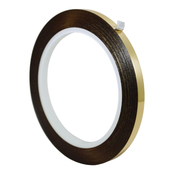 GGR Supplies T.R.U. MMYP-1 Metalized Polyester Film Tape, 72 Yards, Gold, 1/4 in. with Acrylic Adhesive