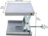 Lab Lifting Platform 90mm Adjustable Rack Silver Tone Aluminum Alloy Lab Jack Lift Stand Support Jack Platform Laser Level Holder