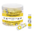 haisstronica 150PCS Waterproof Solder Seal Wire Connectors, Heat Shrink Butt Connectors for Electrical Use, 12-10 Yellow