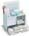 Desk Organizer with 3 Drawer - Multi-Functional Pencil Pen Holder for Desk, 5 Compartments for Office Home Art Supplies