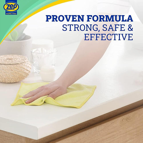 32 Oz. R53106 (6) Zep Home Pro Multi-Purpose Foaming Bathroom Cleaner - Fl. - - Pro Trusted Cleaning Power: Now