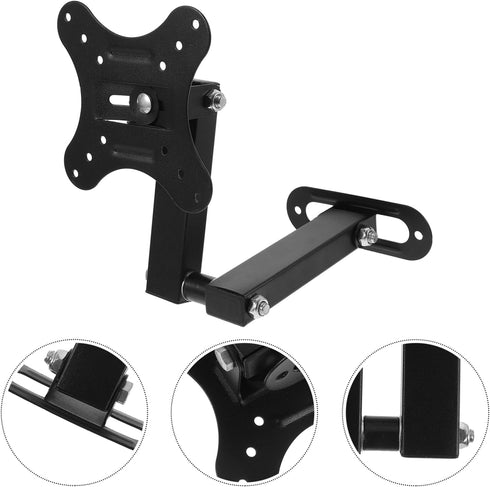 Veemoon Monitor Stand Tv Stand Mount Tv Mounts for Corners Tv Wall Mount Wall Mount Tv Bracket Tv Monitor Wall Mount