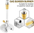 Burner Standard, Micro Single Tube Burner Gas Light for Liquid Lab Heating Equipment. by Ciglow