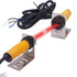 Taiss/ 1 Pair Photoelectric Sensor M18 Infrared Ray Through-Beam Reflection Switch NPN NO 6-36VDC with Mounting Bracket