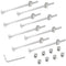 Biaungdo 12 Pcs M6 x 100mm Bunk Bed Bolts, Hex Drive Socket Furniture