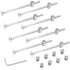 Biaungdo 12 Pcs M6 x 100mm Bunk Bed Bolts, Hex Drive Socket Furniture