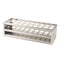 Test Tube Rack, 30 Holes Stainless Steel Test Tube Holder, Suitable for Tubes of Dia.=21mm