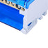 Heavy Duty Power Distribution Box Terminal Block, 4-Level Single Phase Din Rail for Electrical Engineering