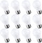 TORCHSTAR 12-Pack 5.5W A15 LED Light Bulbs, 40 Watt Equivalent, 5000K Daylight, E26 Medium Base