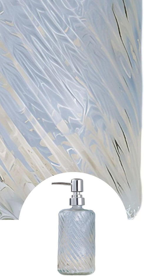 Syyavrrta Refillable Glass Hand Sanitizer Bottle for Travel Home and Hotel Use
