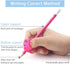 Training Grips for Pencil, Firesara Training Grips for Kids Handwriting Ergonomic 5 Fingers Fixed Sets for Posture