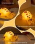 joyful xinghai Kids Night Light Giraffe, Silicone Tap Control Bedside Lamp with Time Auto-Off, Cute Portable LED