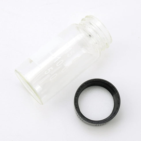 Kesell 28 Pack 20ml Empty Glass Vials, Clear Glass Bottles with Screw Cap, Includes 4pcs Funnels